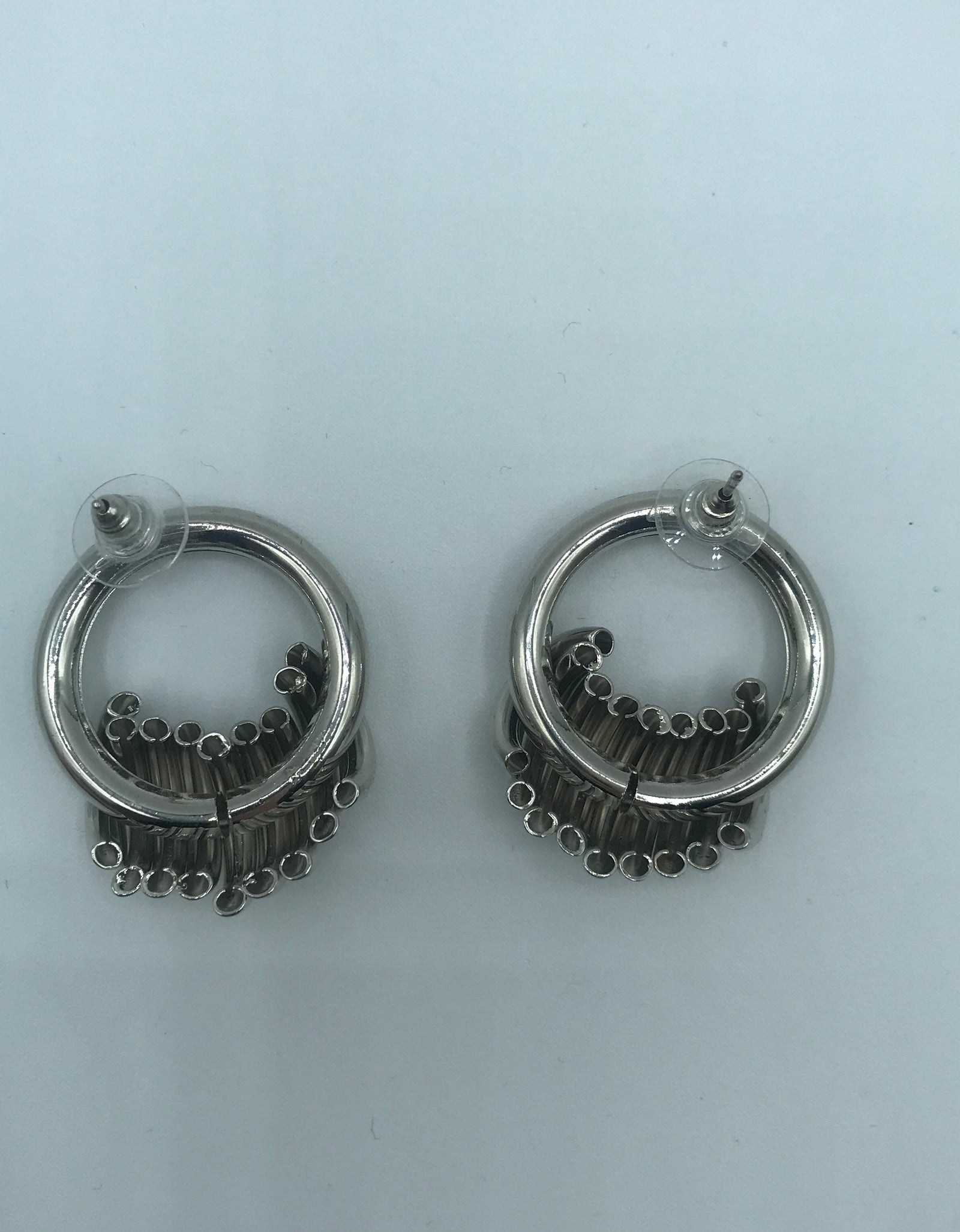 String ring earrings