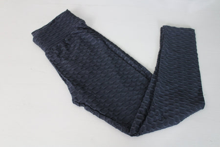 Womens'  Legging Bubble Stretchable Fabric Yoga Fitness Work-out sport