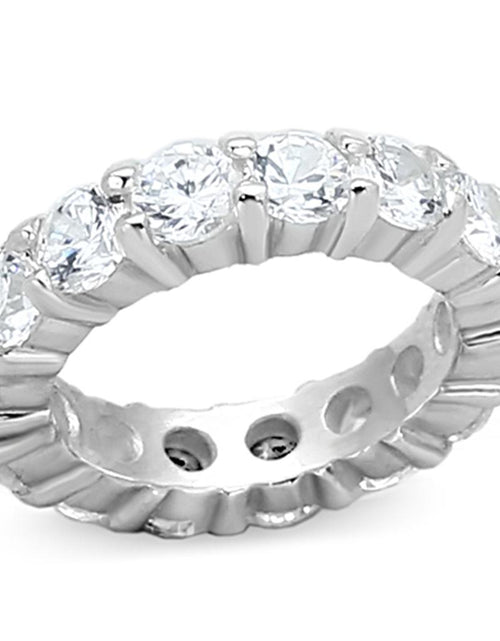 Load image into Gallery viewer, LOAS932 - Silver 925 Sterling Silver Ring with AAA Grade CZ  in Clear