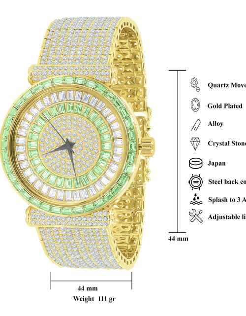 Load image into Gallery viewer, FOXY CZ ICED OUT WATCH | 51103422
