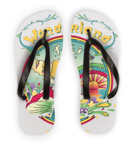 Day Dreamer Adult Flip Flops