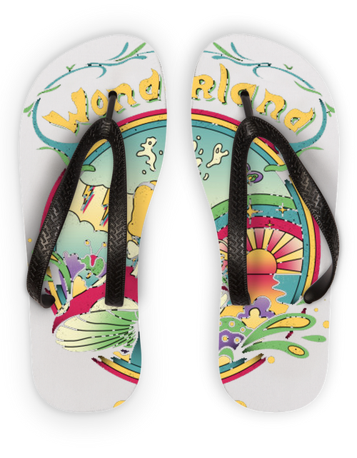 Load image into Gallery viewer, Day Dreamer Adult Flip Flops
