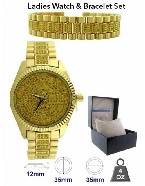 Load image into Gallery viewer, WATCH &amp; BRACELET SET
