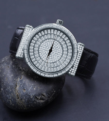 PALATIAL BLING LEATHER WATCH | 5110351