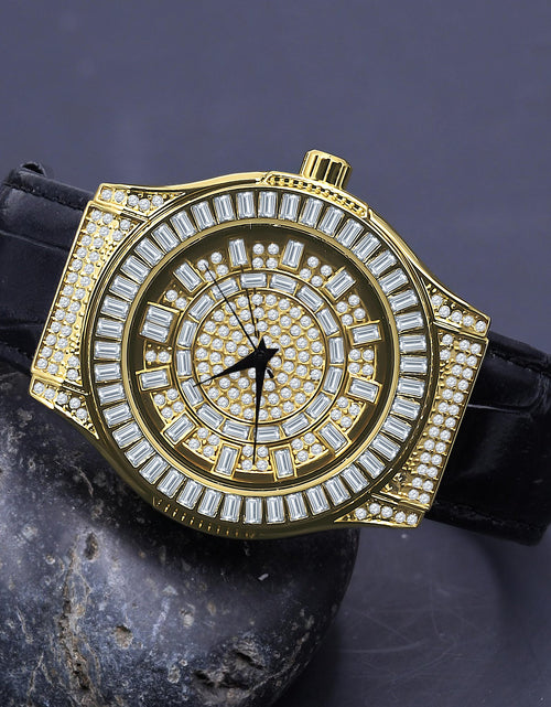 Load image into Gallery viewer, Conspicious Bling Leather Watch | 5110362
