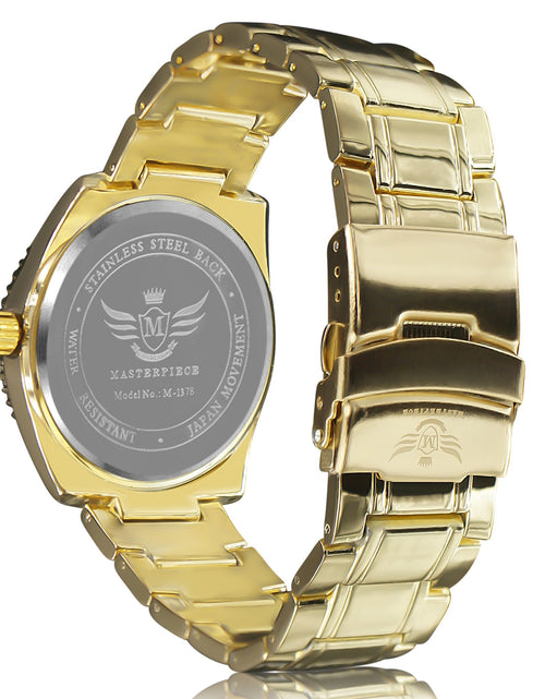 Load image into Gallery viewer, Masterpiece Classic Metal Gold Watch
