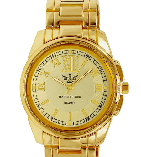 Masterpiece Classic Metal Gold Watch