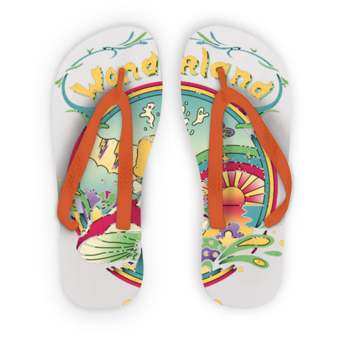 Load image into Gallery viewer, Day Dreamer Adult Flip Flops
