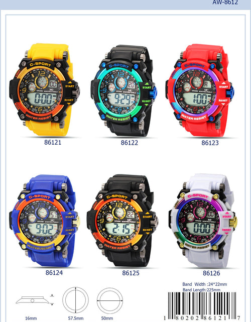 Load image into Gallery viewer, 8612 - Digital Watch
