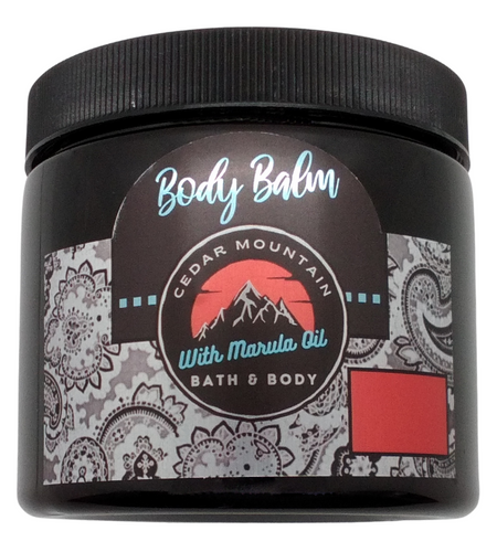 Cedar Mountain Pomegranate & Pear Marula Oil Body Balm, 16 Oz