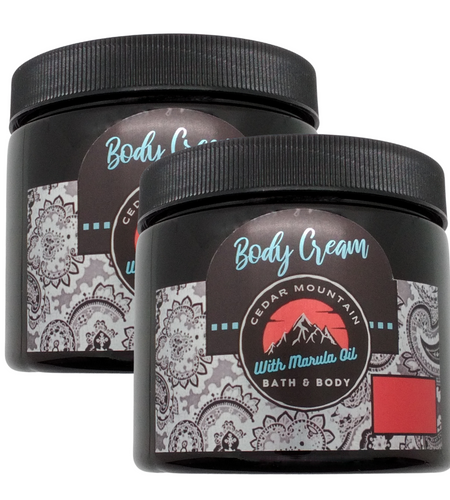 Cedar Mountain Wild Strawberry Vanilla Scented Luxury Marula Oil Body