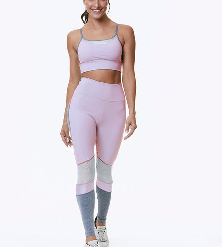 Alamo Baby Pink Sports Bra