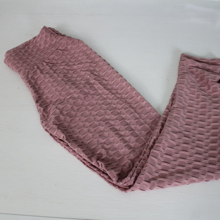 Womens'  Legging Bubble Stretchable Fabric Yoga Fitness Work-out sport