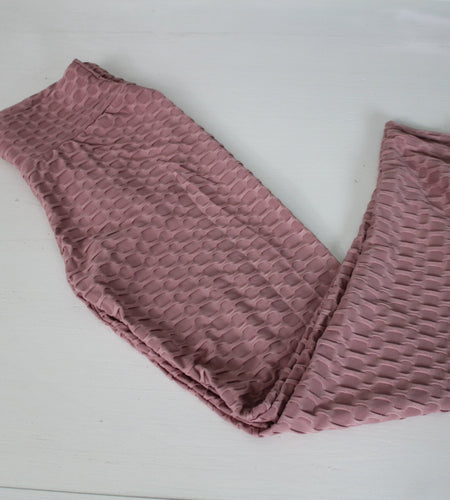 Womens'  Legging Bubble Stretchable Fabric Yoga Fitness Work-out sport