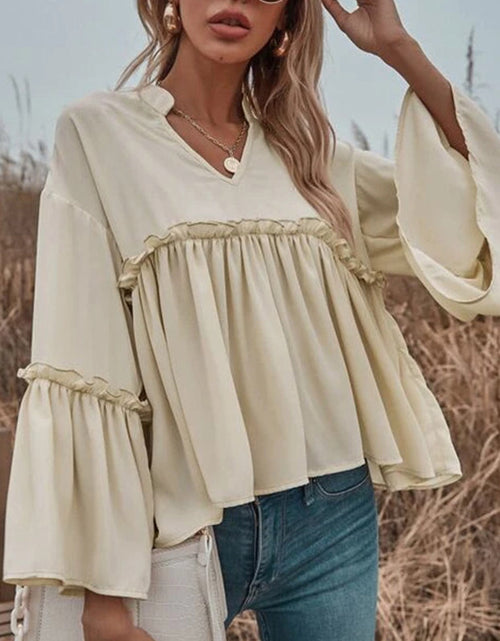 Load image into Gallery viewer, Spring Summer Loose Casual Blouse
