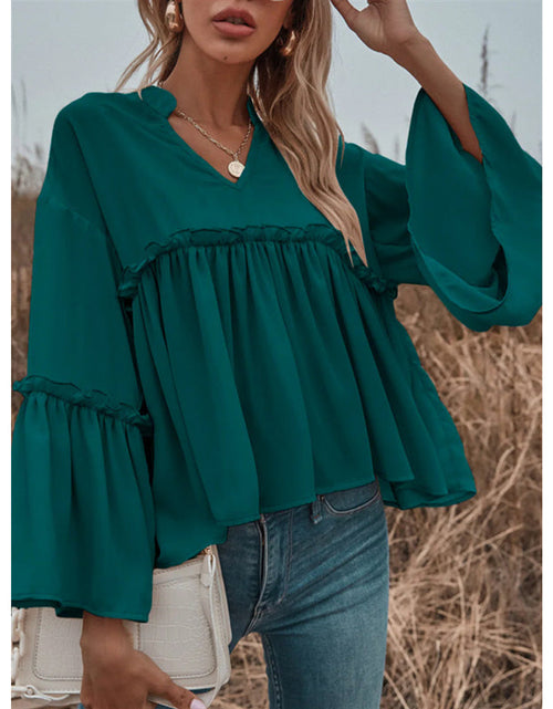 Load image into Gallery viewer, Spring Summer Loose Casual Blouse
