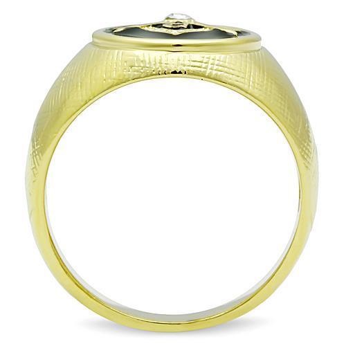 Load image into Gallery viewer, Men Stainless Steel Synthetic Crystal Rings TK1403
