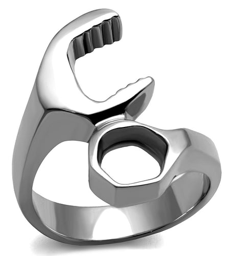 Men Stainless Steel No Stone Rings TK2396