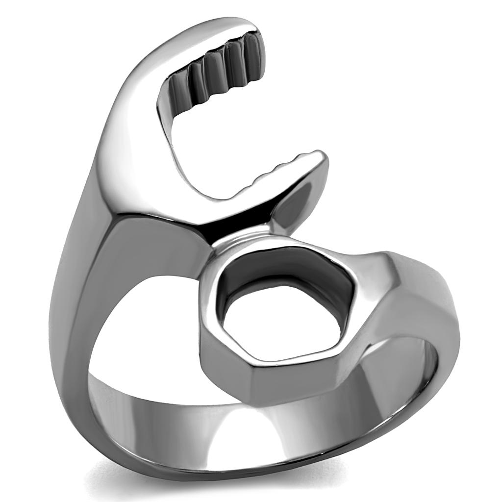 Men Stainless Steel No Stone Rings TK2396