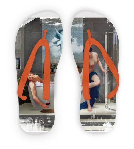 Bathtime Adult Flip Flops