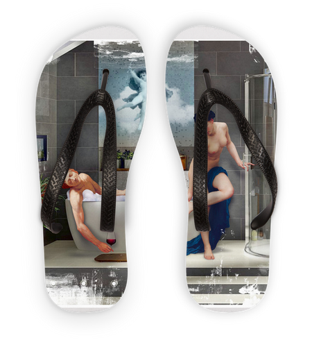 Bathtime Adult Flip Flops
