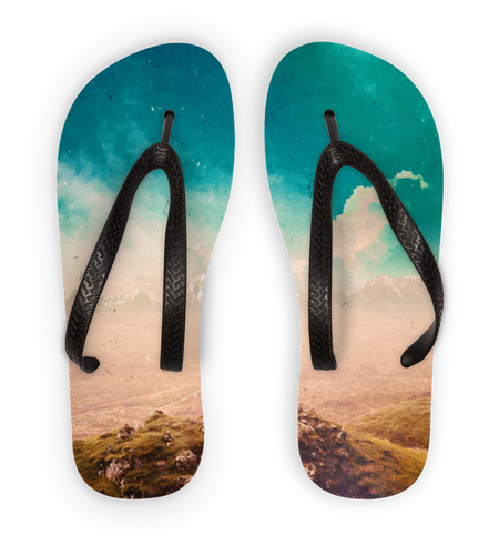 Don't Matter to Me Adult Flip Flops