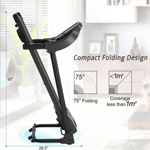 Load image into Gallery viewer, Compact Easy Folding Treadmill Motorized Running Jogging Machine
