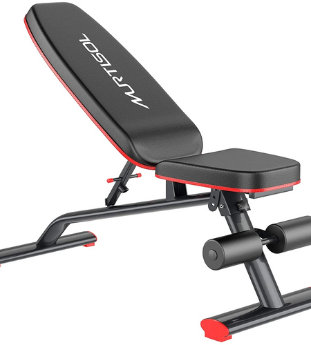 Adjustable Weight Bench Training Bench for Full Body Work Out