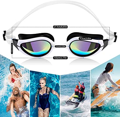 Load image into Gallery viewer, Swimming Goggles No Leaking Anti Fog UV Protection Swim Goggles
