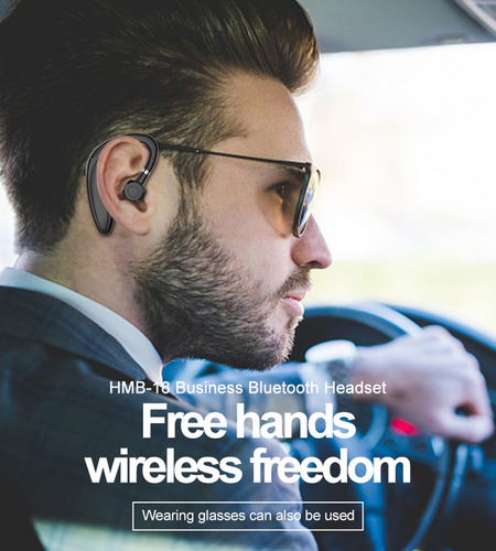 Long Standby Handsfree Wireless Bluetooth 5.0 Headset