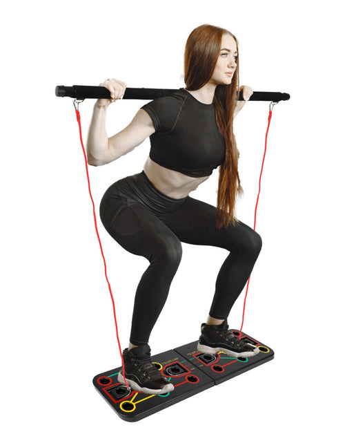 Load image into Gallery viewer, 9 in 1 Push Up Rack Board System Fitness Workout Train Gym Exercise
